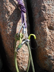 Belaying a second in auto-lock mode, the device must be rigged "backwards" from what we're used to. -Thayer